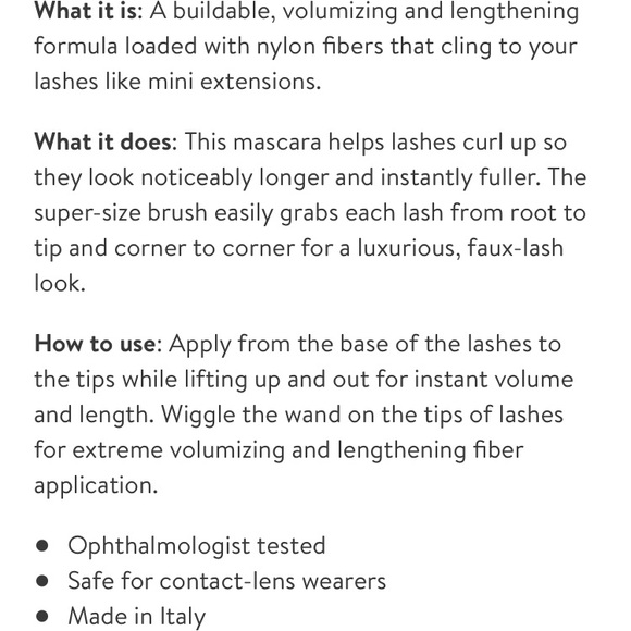 Lorac Pro Plus Fiber Mascara Mini Size - Picture 4 of 6